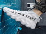 Men'S Casual Sneakers Trendy Shoes Men'S Footwear Comfortable Sneakers Stylish - Blue - Size 39 V1106-919-54758-BLU-39