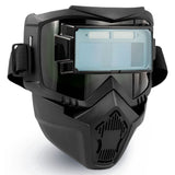 Auto Darkening Helmet, Breathable Grille, Solar Powered, Auto Dimming, for Professional V1366-AZ2-W-15470