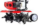 Giantz 65CC Tiller Rototiller Garden Cultivator 6 Blades Soil Power Rotary Hoe GTC-ET-6B-OG