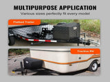 Trailer Tongue Box, Aluminum Alloy Diamond Plate Tongue Box Tool Chest, Heavy Duty Trailer Box V952-TCGJXLHJHS29XG563V0