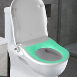 Cefito Non Electric Bidet Toilet Seat Cover Auto Smart Water Wash Dry BIDET-N-ELEC-04-WH