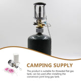 Portable Propane Gas Lantern Camping Light with Copper, Nylon, Plastic & Stainless Steel, Assorted V1370-AZ4-20833
