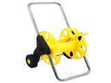 Hose Reel Cart with Wheels - Garden Hose Storage Cart with Handle and Hose Guide V1263-JX-4524