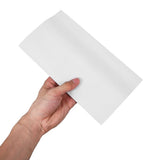 100pcs Disposable Auto Trash Bags White Paper Car Garbage Bags for Travel and Train Use V1192-AZ-W-22362