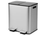Toque 60L Pedal Bin Kitchen Waste Can Recycling Dustbin KT1029-AU