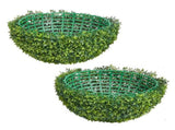 Artificial Topiary Ball, 584mm Faux Boxwood Plant Balls, Fake Silk Tree Look Real, Easy Assembly for V952-RGZWXJQ23YC09HHQK001V0
