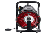 Drain Cleaner Machine 15m x 8mm, Auto Feed Sewer Snake Auger with 4 Cutters & Air-activated Foot V952-ZDJJKLSGDSTJWYRCQ002V3
