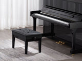 Piano Bench, Keyboard Piano Chair with 19.3"-22.8" Adjustable Height, Padded Cushion, Storage V952-DCWXGQZDSMKDIXZ9TV0