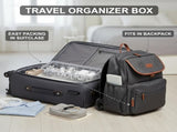 4 Pcs Cable Organizer Box with Wire Ties, Plastic Cord Storage Box with Lid, Electronics Organizer V1258-DP02-C-3164
