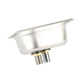 G1/2 Stainless Steel Automatic Cup Washer Cleaner Glass Rinser for Bar Pub RestaurantS V1294-YM0901-3118200178111
