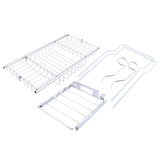 1Pcs Bathroom Bath Shower Tub Bathtub Caddy Storage Organizer Holder Soap Red Wine Rack Holder V1294-YM0722-JYJJ37600