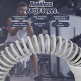 2-Pack Cordless Battle Ropes - Battle Rope - Fitness Rope - Soft Grip - For Home Gym & HIIT V1188-ZXY-131-176