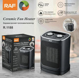 Electric Ceramic Fan Heater - fast and efficient heating Power Off Protection V612-RAF_HEATER