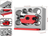 Dowel Maker Jig Kit, Metric 8mm to 20mm Adjustable Dowel Maker with Carbide Blade, Electric Drill V1192-AZ-W-10683