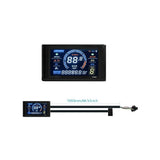 Electric Bike Display 24V-72V Waterproof LCD S966 Controller Panel Dashboard,SM Connector V1370-AZ4-11585