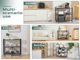 CARLA HOME 5-Tier Foldable Storage Shelf with Wheels for Kitchen, Garage, Pantry or Basement LSB-36142