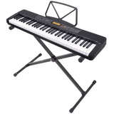 Karrera 61-Key Electronic Keyboard with LCD Display and Touch Response in Black CHJ-291 EKB-CHJ-291-BK
