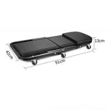 Heavy-Duty 36-Inch Mechanic Creeper - Multi-Functional Repair Board with Adjustable Height for Car V888-ELOSUNG15901