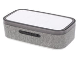 Wireless Charging Station Bluetooth Speaker Multifunctional Wireless Speaker with Alarm Clock LED V1294-YM0901-3115250077011