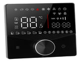 Smart Digital Thermostat LCD Color Display Precise Control Intelligent Temperature Controller Black V1294-YM0706-3114230111711