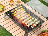 Portable Folding Grill 4-Step Assembly, Light & Portable, Sturdy Design, Enjoy Outdoor Grilling V1232-BXSSKL002