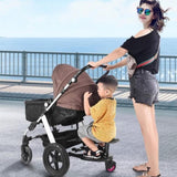 Stroller Step Board Toddler Buggys Wheel Standing Board Skateboard For Pram Kids Pink V201-BABY0002PI8AU