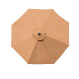 Patio Umbrella Replacement Canopy 9.84ft 8 Ribs Outdoor Patio Umbrella Canopy Cover for Backyard V1294-YM0901-210414QY01-4