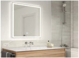 Aurea integrated led plug in wall mirror V178-68915