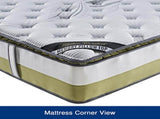 Queen Mattress Memory Pillow Top Pocket Spring Foam Medium Firm Bed V43-MAT-MPTN-Q