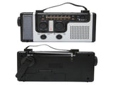 LED Hand Crank Radio AM FM SW Solar Dynamo Outdoor Emergency Radio with Portable Flashlight V1294-YM0523-3119220034211