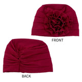 Headwear, Soft Cancer Headwear Elastic Cancer Cap for Women with Hair Loss V1192-AZ-W-26013