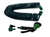 Coil Garden Water Hose 15m/49.2ft EVA 7 Modes Garden Telescopic Spring Tube for Watering Plants V1294-YM0523-3111220080211