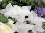 Lavender Wreath Artificial Lavender Floral Wreath for Wedding Party Wall Window Backdrop Home Decor V1294-YM0715-211101QY03-2