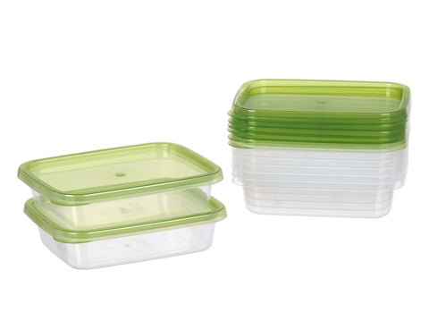 bulk 96 Reusable Microwave-Safe Food Container Rect 300ml V637-KIT38626