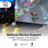 Laser 1080p LED Projector with DVD Player WiFi 120" Screen V1031-PJ-DVDFHD-682