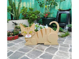 Flower Pot Cat Shape Garden Decoration - F V1263-JX-942