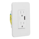 15A WiFi Smart Wall Socket Partition Control USB Interface Remote Control Wall Outlet for V1294-YM0901-3113210141311