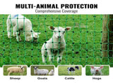 Electric Fence Netting, 1.06 x 49.98 m, PE Net Fencing with Posts & Double-Spiked Stakes, Utility V952-DXJCWLW42IN1LYCCLV9