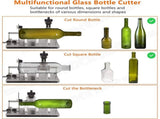 Stainless Steel Glass Bottle Cutter DIY Tool Kit AU V178-66955