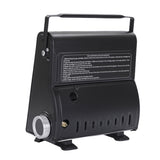 AMZ 1700W 2-in-1 Portable Outdoor Camping Butane Gas Heater Stove Steel Iron Aluminium Metal Manual V255-SYJ-8508