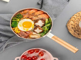 Japanese Style Saucepan Nonstick Milk Noodle Soup Sauce Pan Baby Food Cooking Pot White 20cm V1294-YM3118220251812-0421