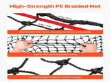 Round Bale Hay Net, 1.5 x 1.5 x 1.5 m, 44.45 x 44.45 mm Holes, PE Material, Reinforced Knotted V952-MGCWZWYYJW55TJWBB001V0