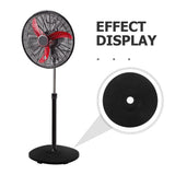 Pedestal Fan Base Replacement, Black Plastic, for Home, Enhanced Stability, Easy Install V1369-AZ3-W-22667