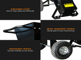 Ducar 601C 15HP Wood Chipper Key Start Shredder Mulcher Grinder Yellow Black WCP-601C-YLBK