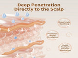 Smart Scalp Massager & Serum Applicator with Vibrating Roller Balls, Red Light Therapy, EMS V1341-ZY-NW3V3L48-ROSEGOLD