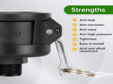 IBC Tote Adapter,2 Inch Cam Lock for 275-330 Gallon IBC Tote Tank,IBC Tote to Garden Hose Adapter V1370-AZ4-07684