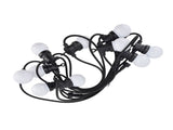 G50 Bulb String Light 5M 10LED White Globe Bulb Decorative Lamp for Outdoor Courtyard Garden Warm V1294-YM0901-3119210130712