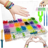 4400pcs DIY Loom Bands Rubber Band Kit, MultiColor V1237-ZY-506-0865