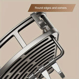 Gray Shower Caddy 3-Tier Corner Caddy Shower Hooks Bathroom Storage Rust-Resistant V1347-113-38886