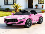 Rigo Kids Electric Ride On Car Toys Cars Headlight Music Remote Control 12V Pink RCAR-MASRT-S-PK